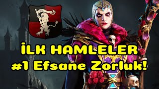 EFSANEVİ SAVUNMA BAŞLADI  LEGENDARY Elspeth 1 Bölüm  Total War Warhammer 3 [upl. by Draillih]