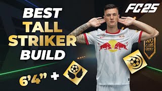 BEST TALL STRIKER BUILD  EA FC 25 PRO CLUBS BALLER BUILD [upl. by Duke]