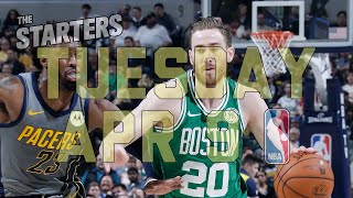 NBA Daily Show Apr 9  The Starters [upl. by Atrebla]