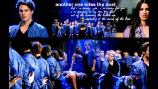 Glee  Another one bites the dust  Paroles amp Traduction [upl. by Zetnahs865]