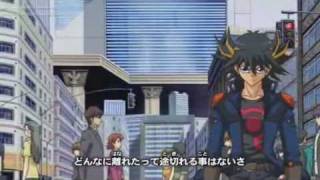 YuGiOh 5Ds OP 1 Kizuna by Kra Normal Fast and Slow [upl. by Eyla367]