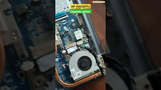 HP 15 ac101tu Upgrade option explore views shortvideo youtubeshorts ytshortsindia ai [upl. by Racso]