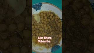 Naan Chane Tasty Yammy Breakfast nicefood youtubeshorts viralvideo likeshereandsubscribe [upl. by Aihsenat]