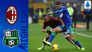 Milan 00 Sassuolo  VAR Drama Denies Milan in Goalless Draw  Serie A TIM [upl. by Breed]