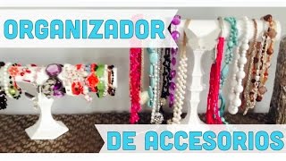 Organizador de accesorioscollares y pulseras [upl. by Immot]