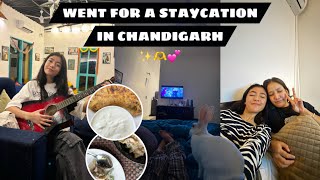 WENT FOR A STAYCATION IN CHANDIGARH AT FORREST FARM✨vlog dailyvlog [upl. by Marilee]