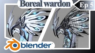 3D Modelling the Boreal wardon from Creatures of Sonaria [upl. by Whyte]