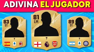 ADIVINA EL JUGADOR CON CARTAS DE FIFA🎮⚽️QUIZ DE FÚTBOL [upl. by Ralyat]