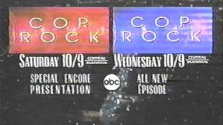 September 1990 quotCop RockquotquotTwin Peaksquot promo [upl. by Seabrook998]