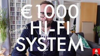 A COMPLETE hifi system for €1000 Oh YES [upl. by Areikahs]