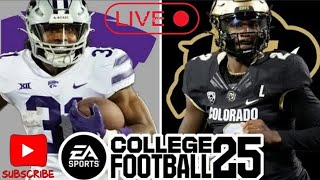 Colorado Buffalos vs Kansas State Simulation [upl. by Blodget]