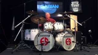 Ed Shaughnessy playing drums The Tonight Show with Johnny Carson theme [upl. by Romito]