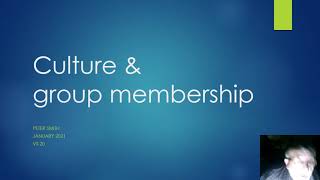 Culture amp group membership [upl. by Tteltrab]