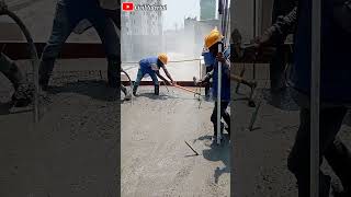 Slab casting  छत ढलाई  mistake in slab casting  Slump value for slab concrete [upl. by Leryt]