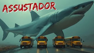 MEGALODON  Será que o Maior Tubarão da Terra ainda Vive nas Profundezas [upl. by Mundt]