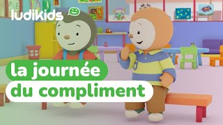 Célébrons la journée Internationale du compliment avec Tchoupi [upl. by Seni771]