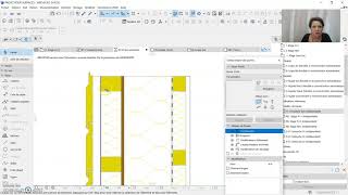 Comment créer un mur en ossature bois avec ArchiCAD avec les profils complexes [upl. by Snowman]