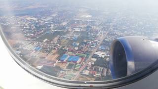 Phnom Penh to Siem Reap by Cambodia Airway Khmer Speaking [upl. by Rothstein981]