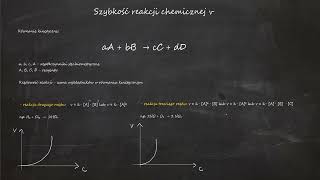 Szybkość reakcji chemicznej v Równanie kinetyczne Teoria  zadania [upl. by Nilyac]
