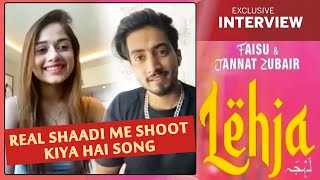 Lehja Song Success  Mr Faisu And Jannat Zubair  Exclusive Interview  Romantic Song 2021 [upl. by Olcott]