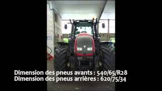 Tracteur agricole Valtra T151 advance [upl. by Airakaz]