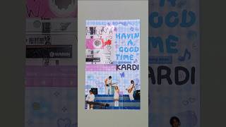 1분다꾸 KARDI  Havin a Good Time 다꾸 스티커 다이어리 diary 다이어리꾸미기 노래다꾸 카디 cute diy kawaït [upl. by Euqinommod375]