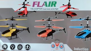 Flair Induction Helicopter  Toy videos  How to fly helicopter rc helicopter ToyAlmora [upl. by Netaf]