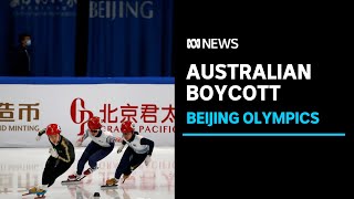 Australia joins diplomatic boycott of Beijing Winter Olympics  ABC News [upl. by Odnuges728]