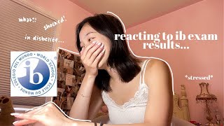 IB EXAM RESULTS 2O22 REACTION 💫 [upl. by Standish]