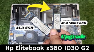 HP EliteBook x360 1030 G2 128Gb M2 SSD To 512Gb Nvme Installation Tutorial Video [upl. by Gerda882]