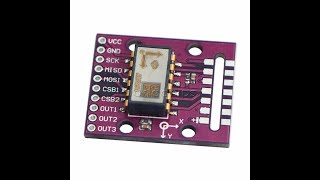 Arduino with SCA100TD02 2Axis Inclinometer sensor amp MAX 7219 Led Matrix [upl. by Acinemod]