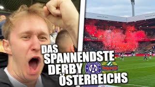 AUSTRIA WIEN vs RAPID WIEN  Stadion Vlog  Dieses DERBY MUSS man GESEHEN haben 😱⚽️ [upl. by Guild]