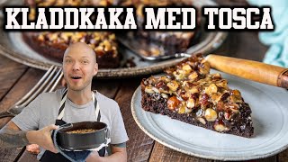 Kladdkaka med tosca – Godaste kladdkakan [upl. by Naiva]