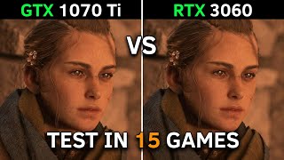 GTX 1070 Ti vs RTX 3060  Test In 15 Latest Games  2023 [upl. by Lustig]