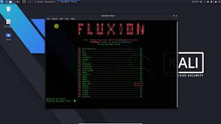 Installing Fluxion in my Kali linux for fun Nothing special here [upl. by Noryak]