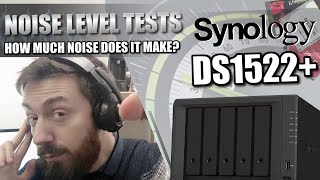 Synology DS1522 NAS  Noise Tests with HDDs and SSDs [upl. by Kaye]