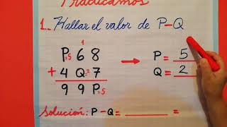 CRIPTOGRAMAS DE ADICIÓN Y SUSTRACCIÓN  R M TERCER GRADO Clase virtual [upl. by Otrebor356]