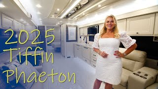 Luxury RV Tour – 2025 Tiffin Phaeton – Class A Diesel [upl. by Ikim285]