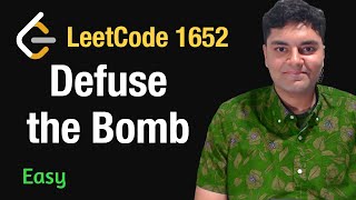 Defuse the Bomb  Leetcode 1652  Python [upl. by Ignatia]