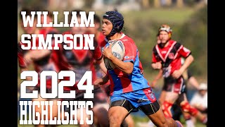 Will Simpson U16s 2K24 Highlights [upl. by Dimitry956]