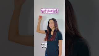 Antonyms in English  Antônimos em inglêsaula de inglês [upl. by Placida]