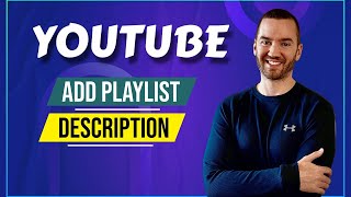 YouTube Playlist Description How To Add YouTube Playlist Description [upl. by Daj]