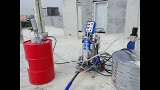 polyurea spray coating machine for waterproofing [upl. by Desmond]