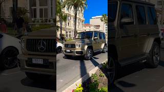 Mercedes g wagon amg in Cannes automobile gwagon [upl. by Suelo430]