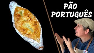 Pão Português  Um clássico  Com fermento natural  Aproveite este sabor [upl. by Hardden]