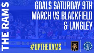 Goals from Saturday 9th March vs Blackfield amp Langley [upl. by Maxa]