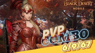 Black Desert Mobile  NOVA PVE PVP COMBO ราชาแห่งความตาย [upl. by Adnilrev]