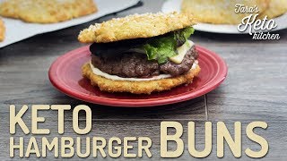 Keto Hamburger Buns  Never Go Bunless Again Gluten Free Grain Free LowCarb [upl. by Ziom]