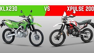 KLX 230 vs Xpulse 200 Pro  Which one is better choice [upl. by Suivatnom]