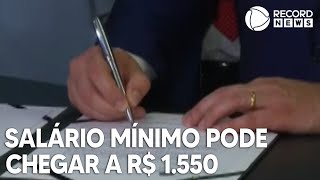 Governo entrega projeto para elevar salário mínimo [upl. by Trebron]